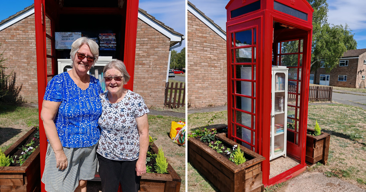 We transformed an old phone box into a… | GreenSquareAccord